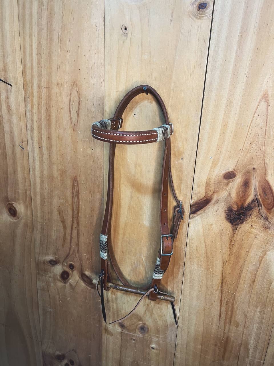 Rawhide Pony Headstall