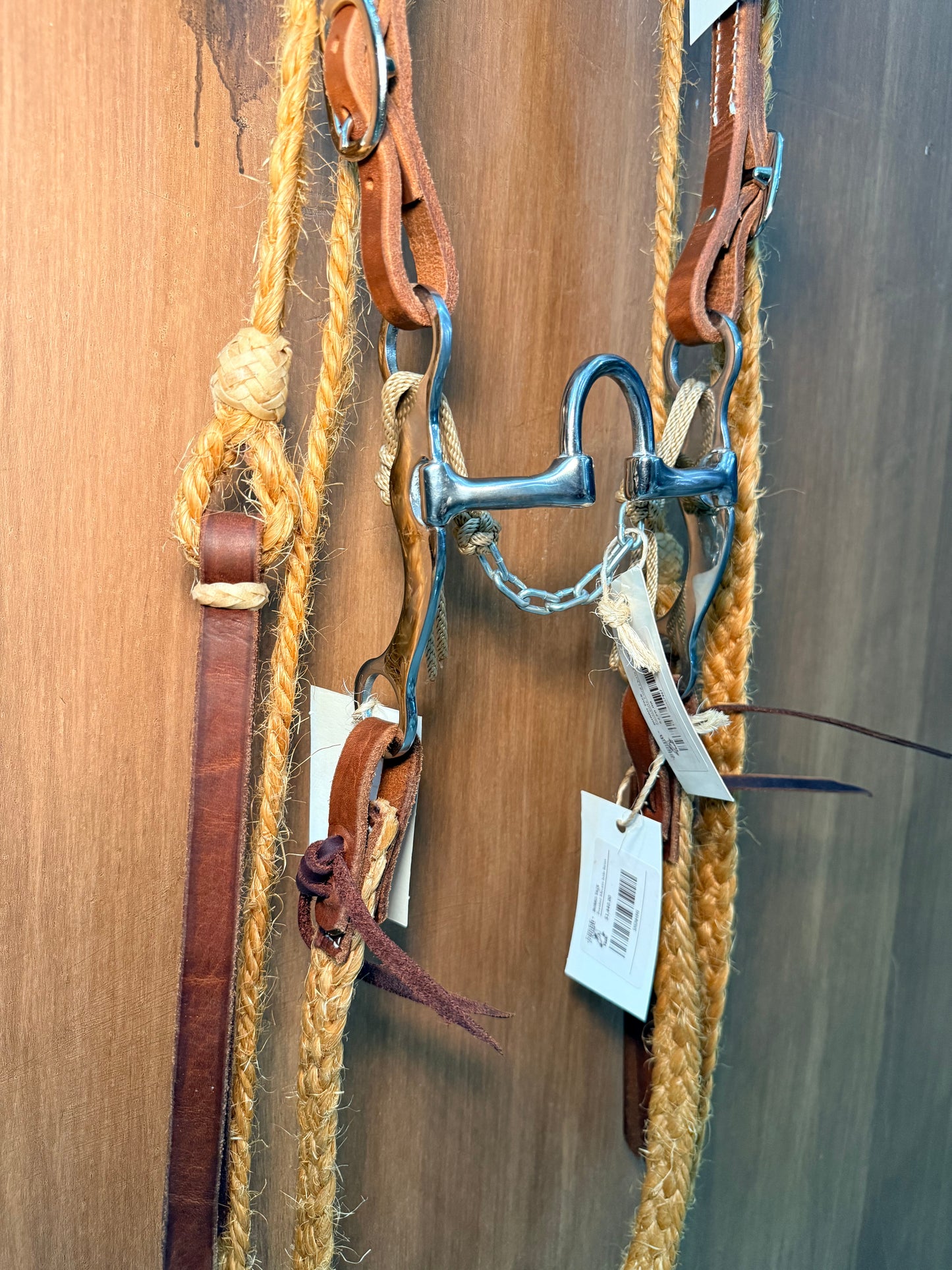 Complete Correction Bridle with Mecate Reins