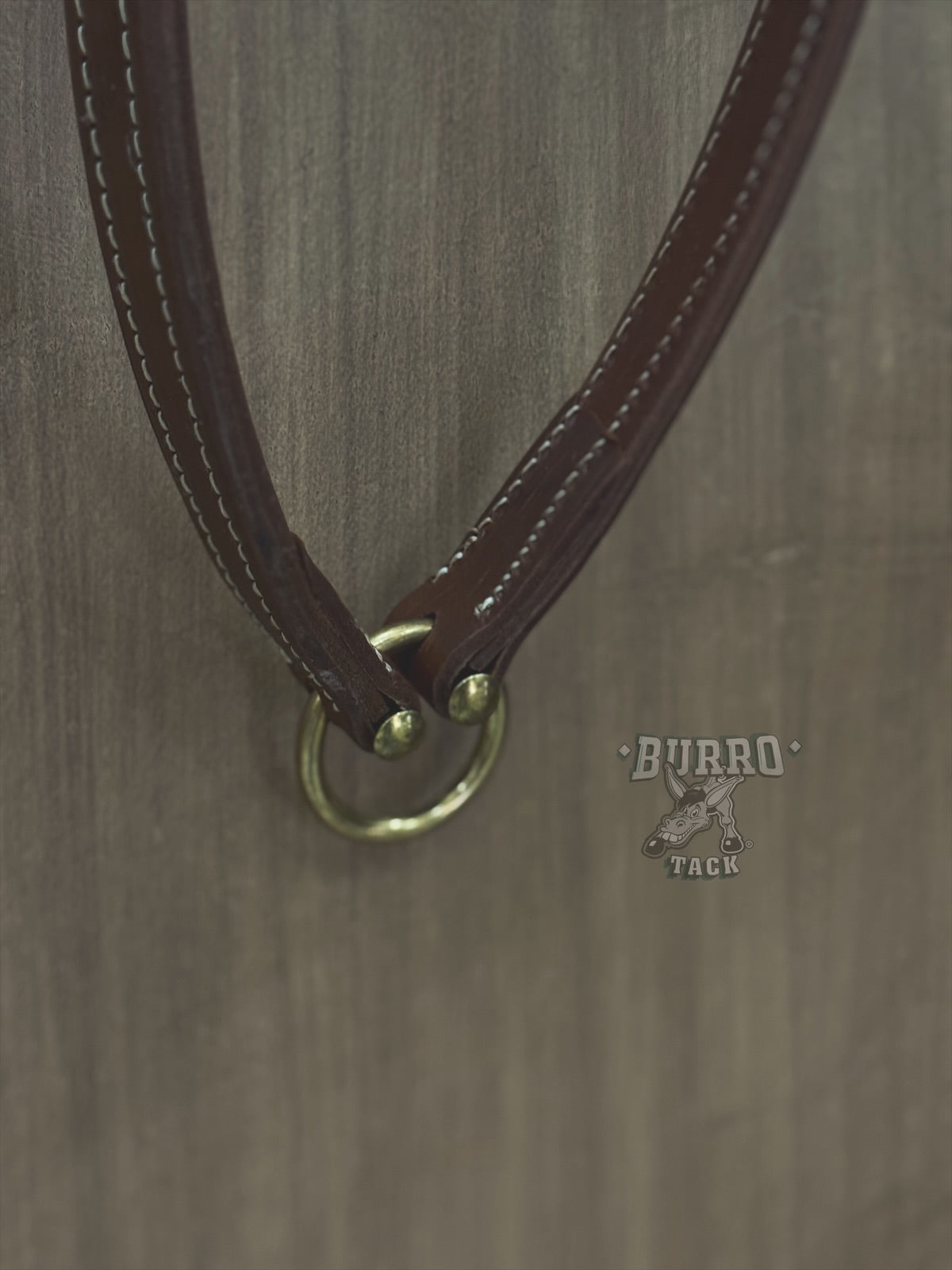 Harness leather noseband