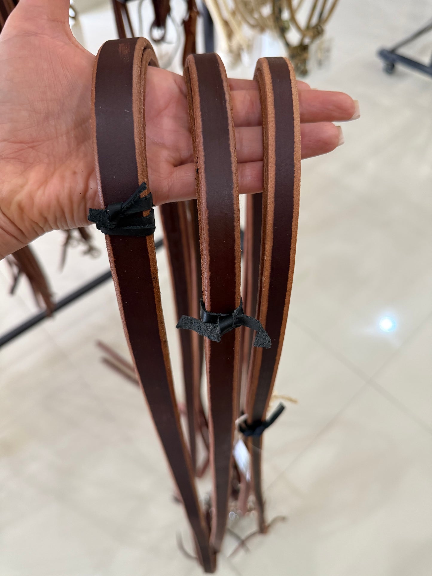 Harness split reins
