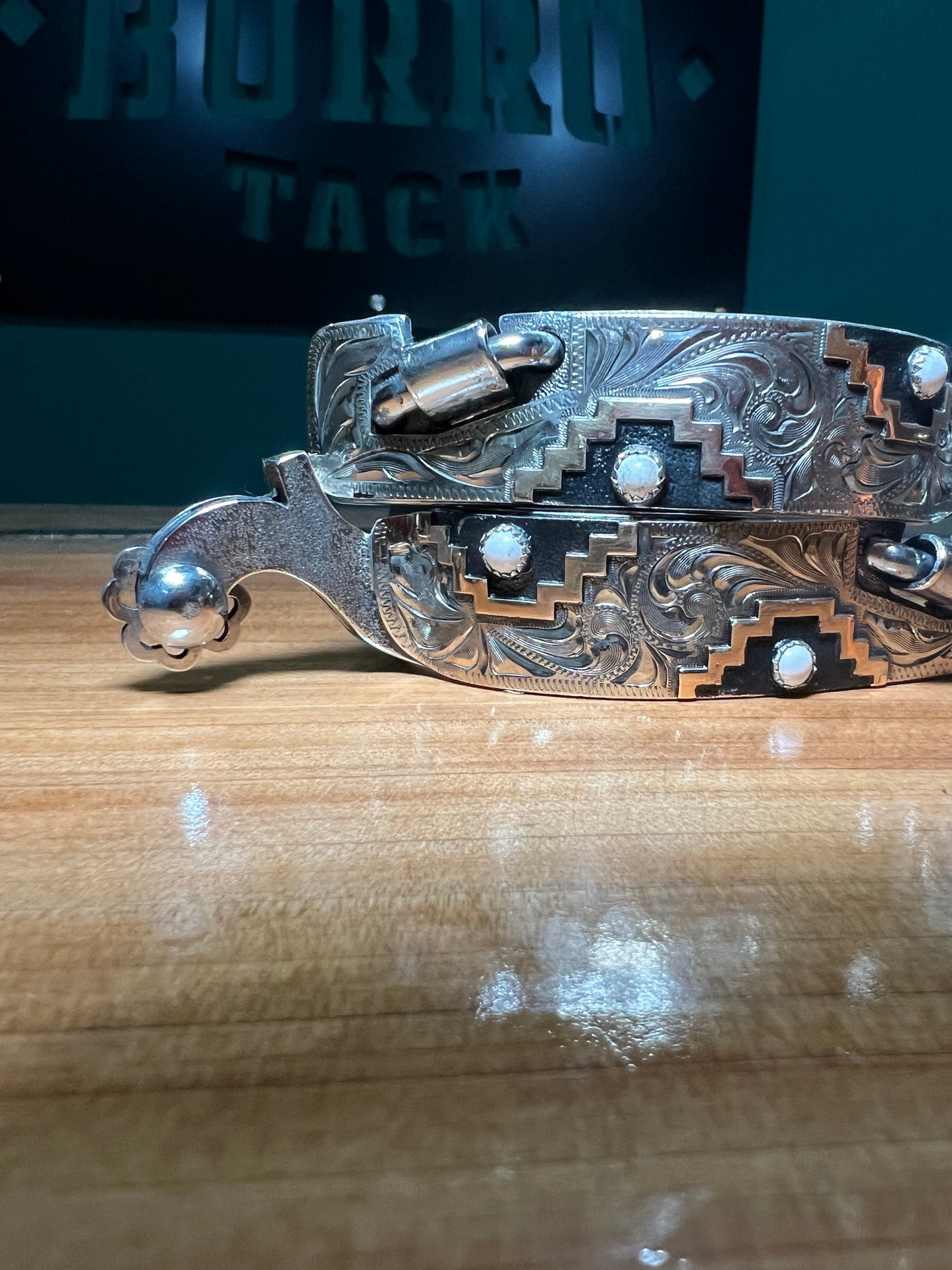 Burrotack cowboy men’s spurs 003
