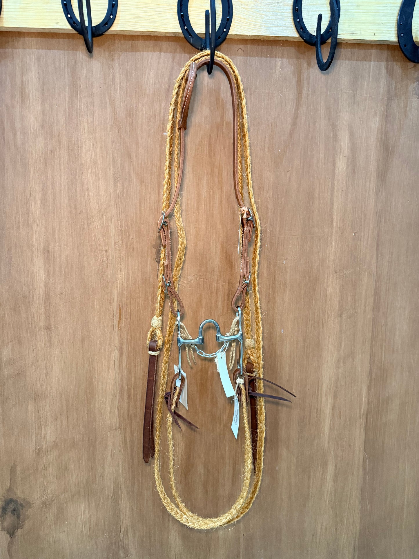 Complete Correction Bridle with Mecate Reins