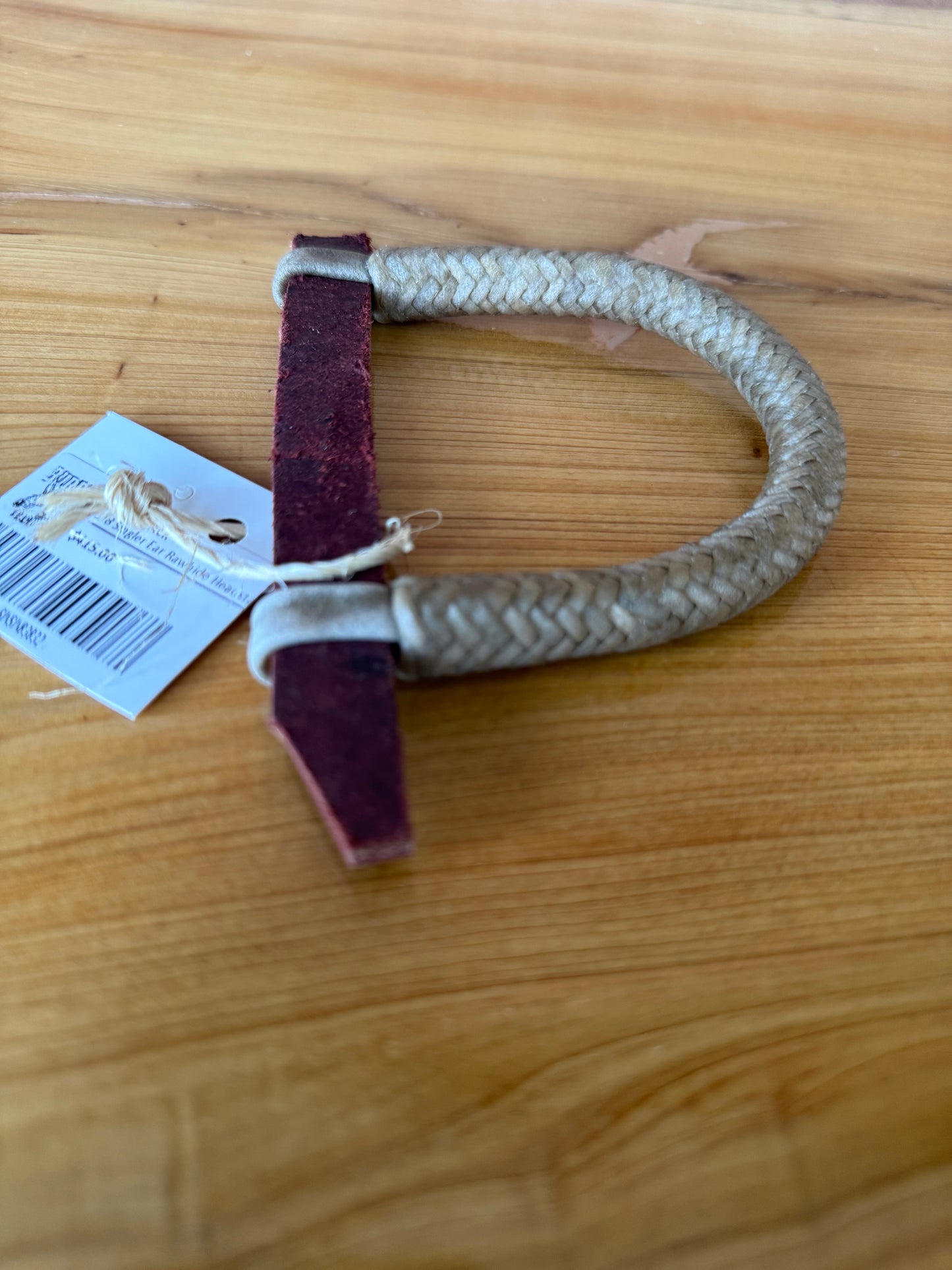 Braided Rawhide One Ear Loop