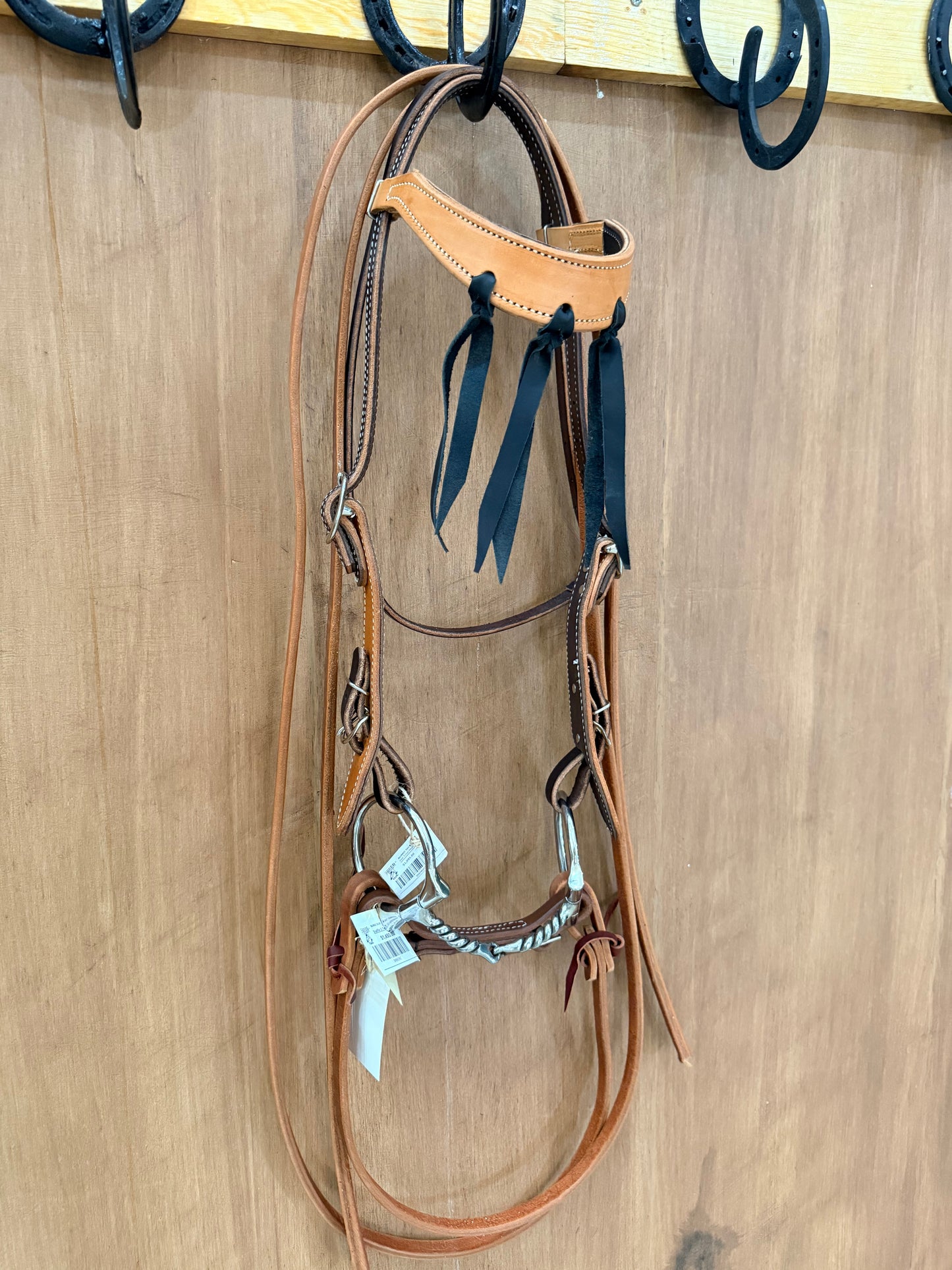 Old Timer Headstall Twisted Snaffle