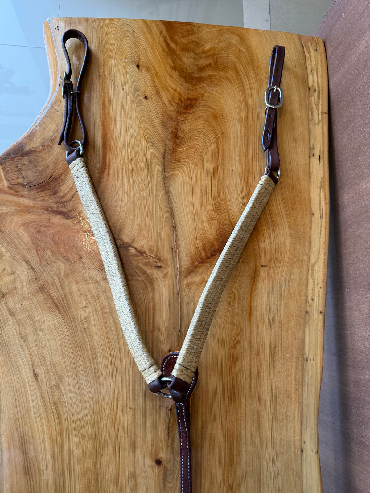 Rawhide breast collar