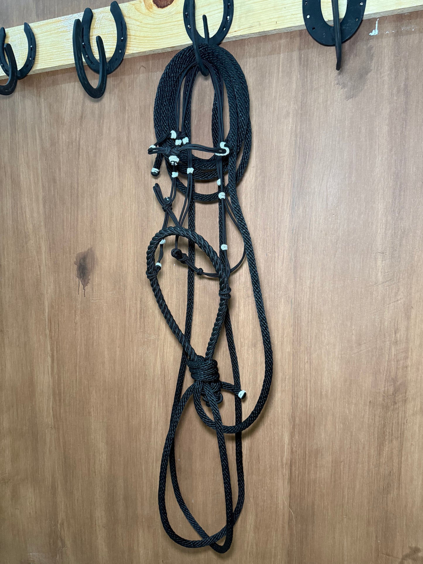 Rope Hackamore completo set