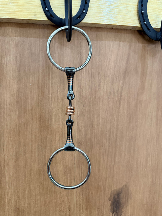 Dog Bone O-Ring Snaffle