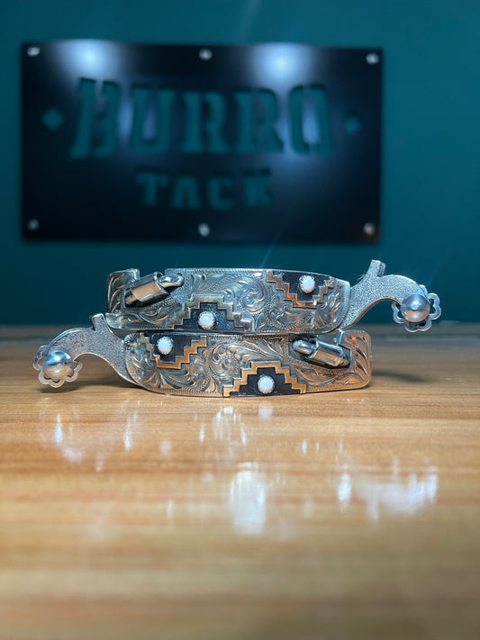 Burrotack cowboy men’s spurs 003