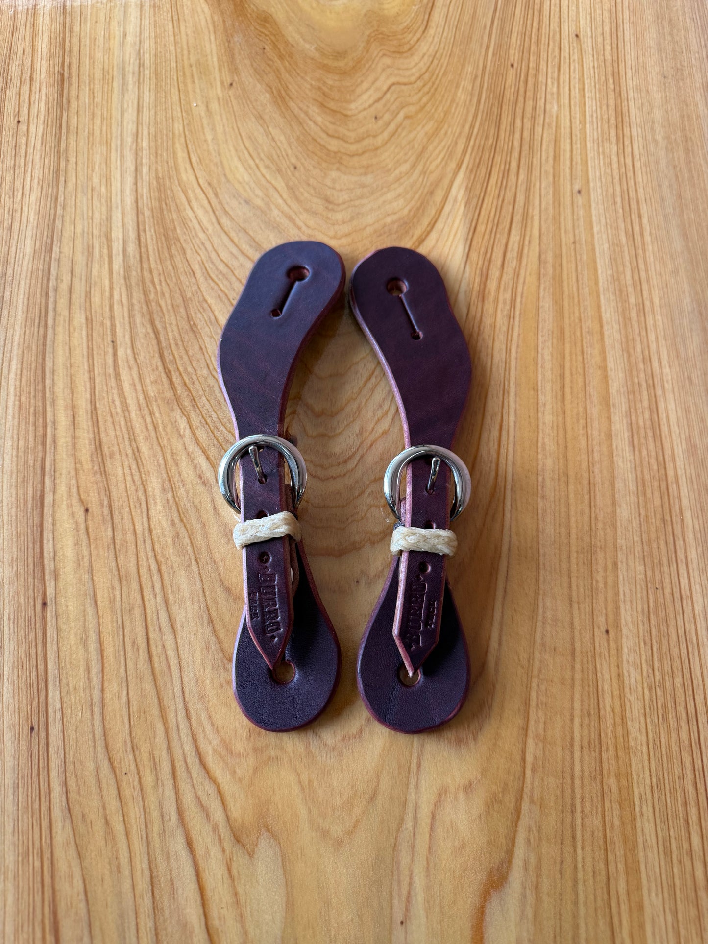 Baby Latigo spur straps