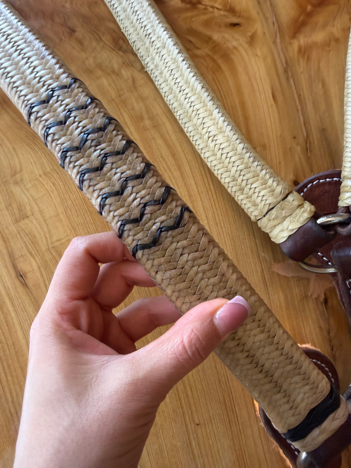 Rawhide breast collar