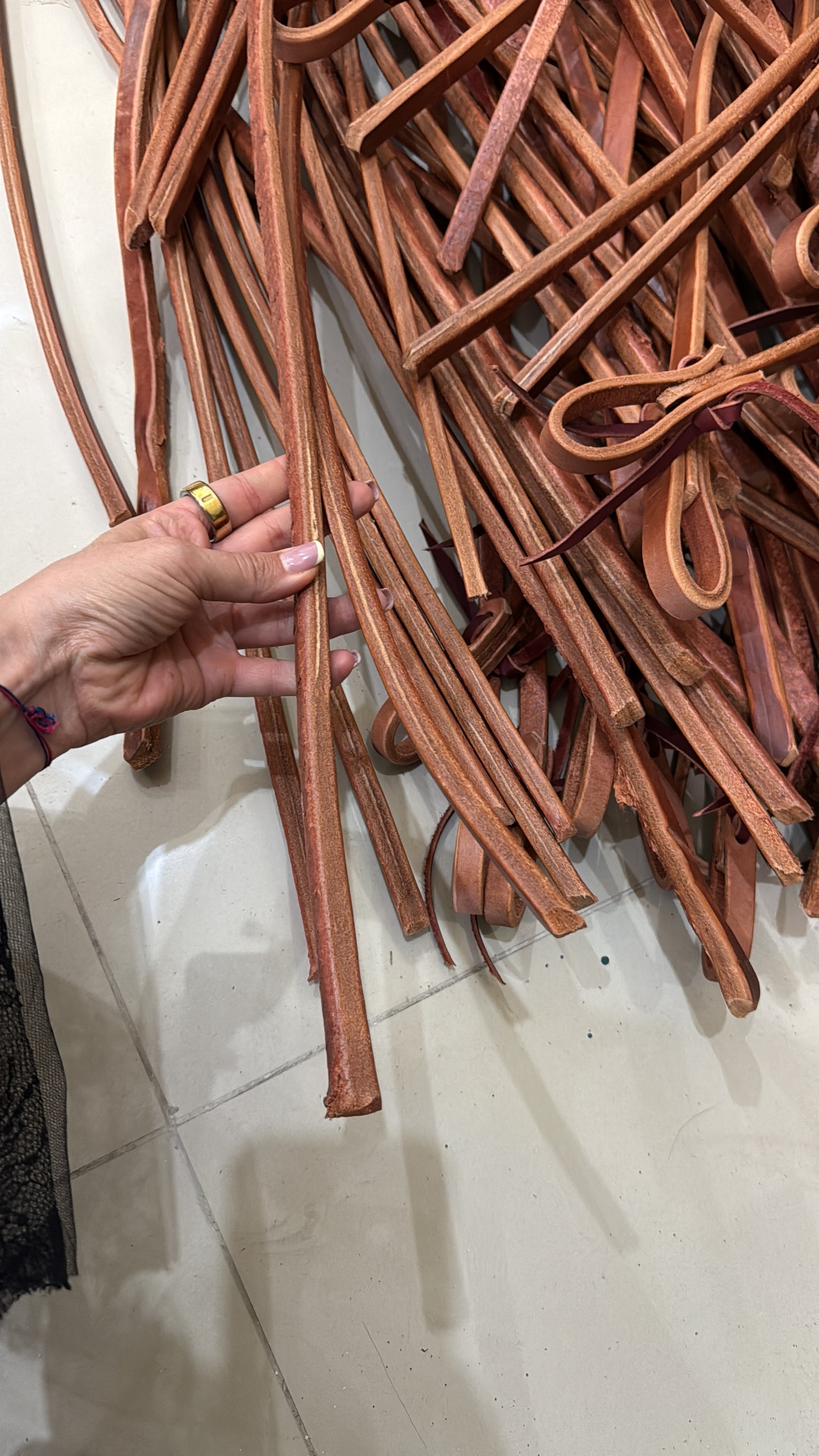 Split Reins Heavy Ends