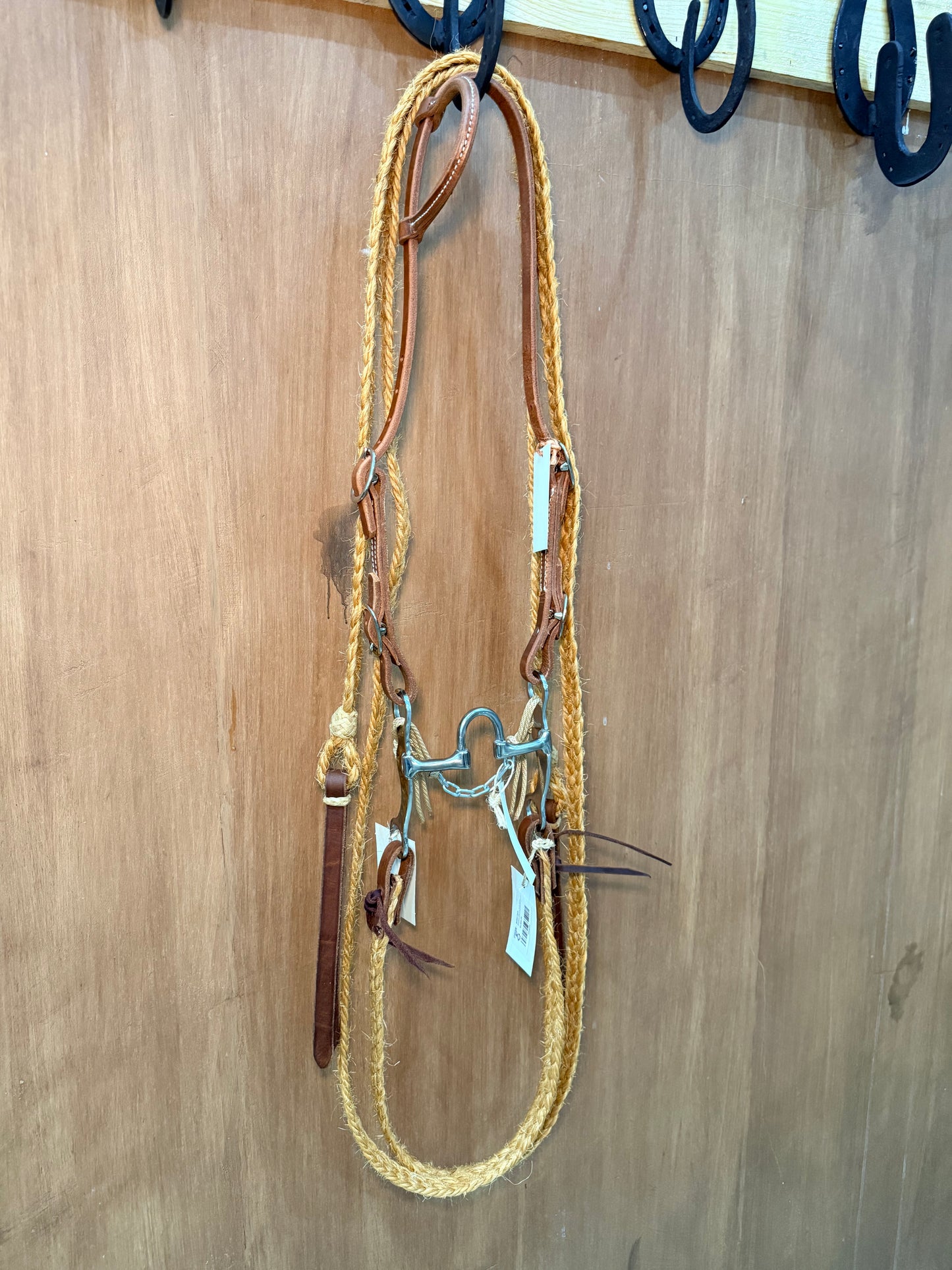 Complete Correction Bridle with Mecate Reins