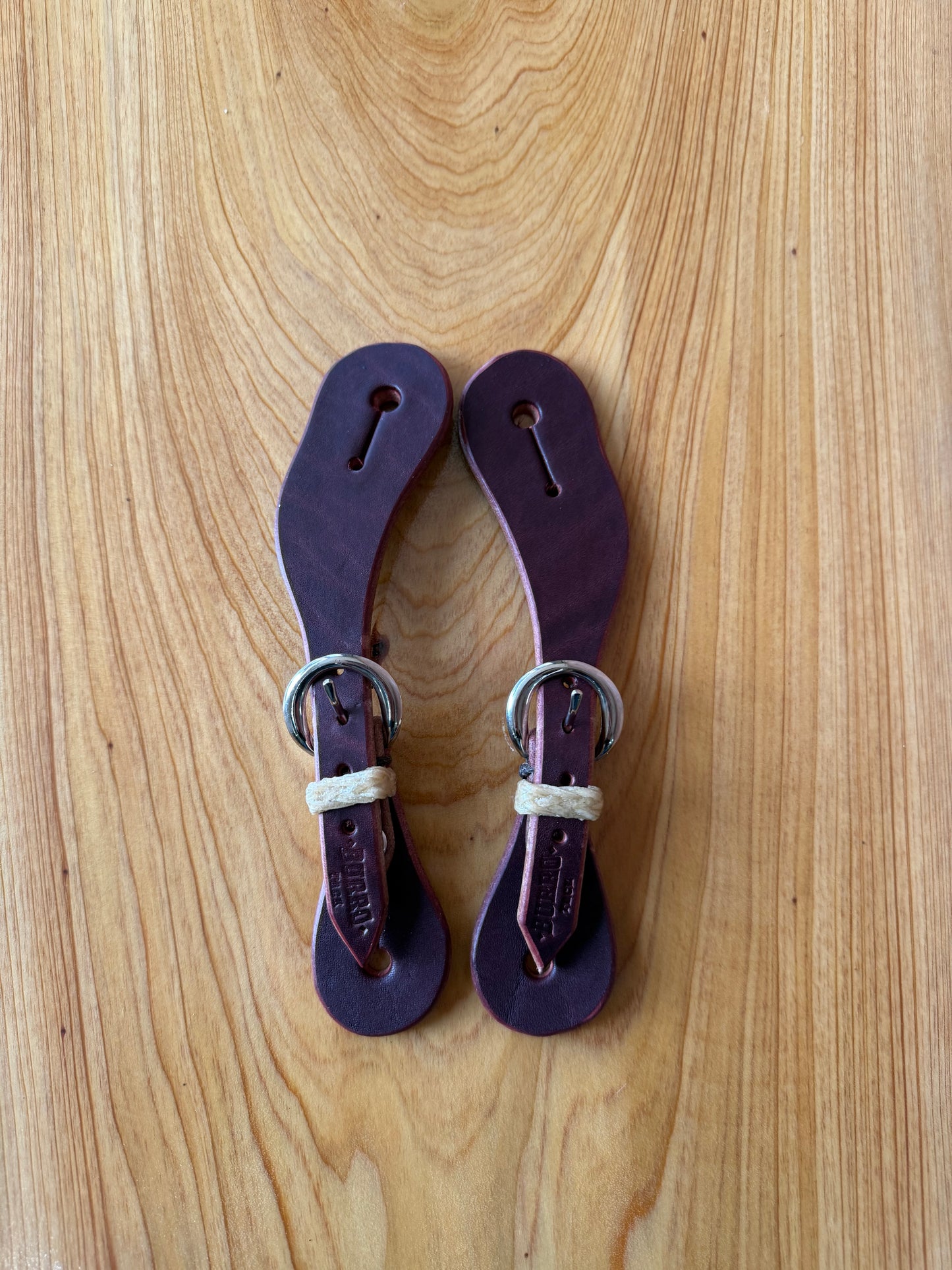 Baby Latigo spur straps