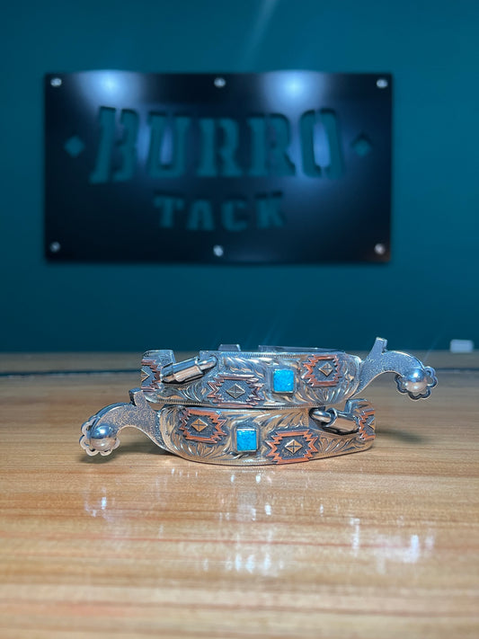 Burrotack cowboy men’s spurs