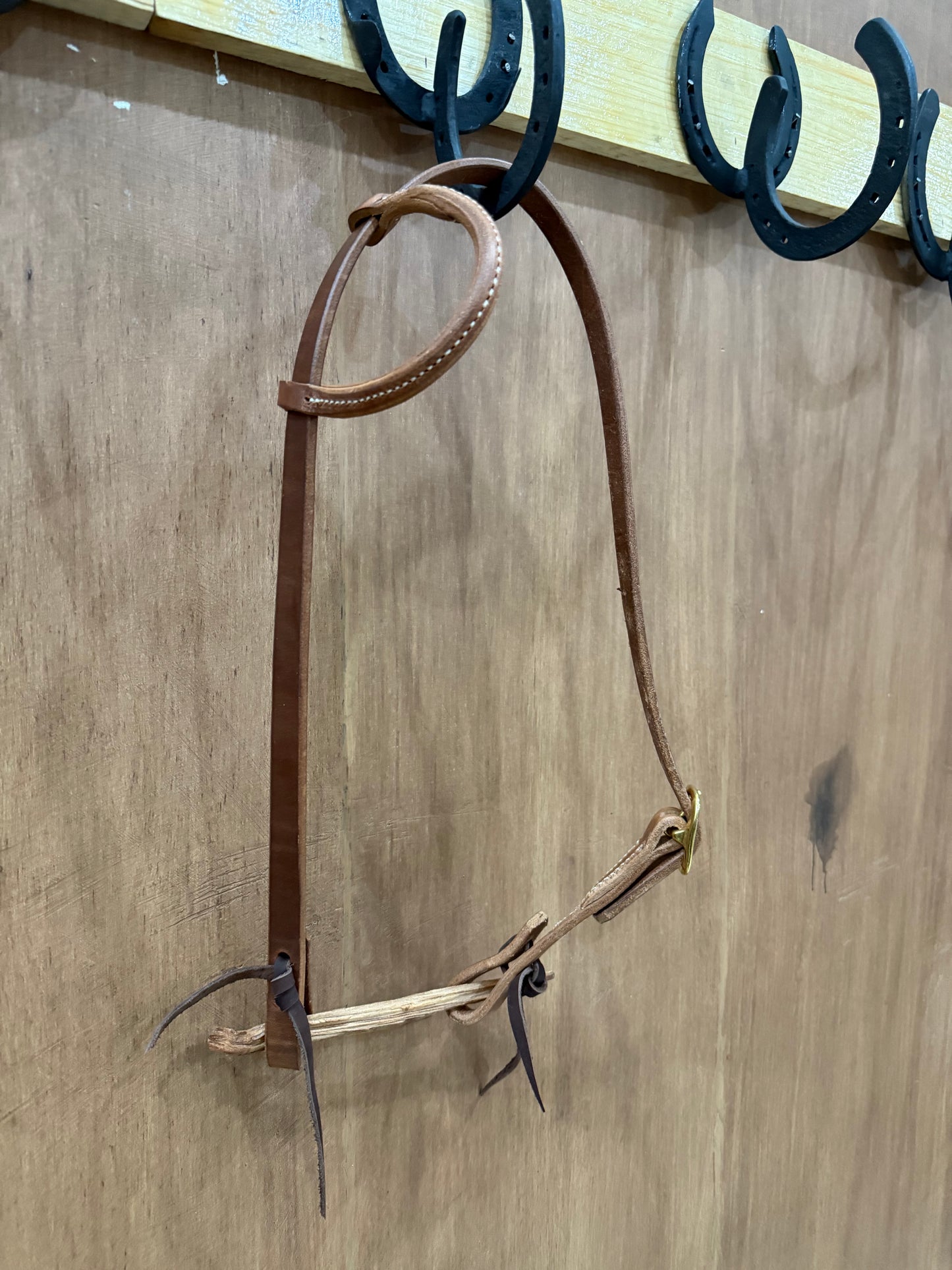 One ear one buckle 3/4” headstall