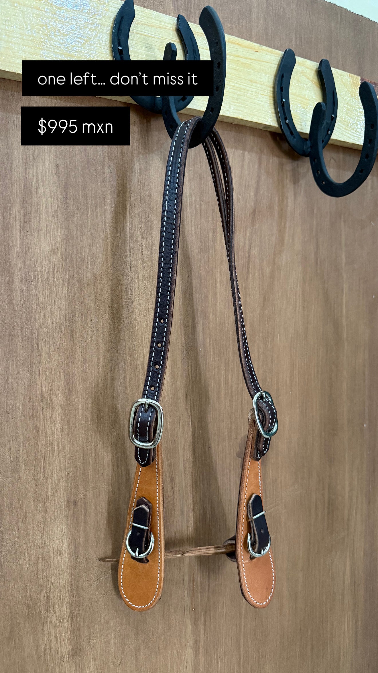 Slote ear old time headstall