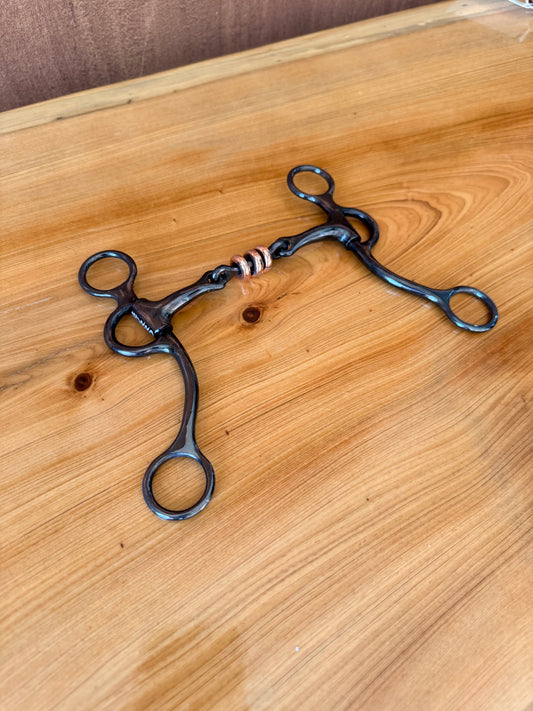 Short Shank Three-Piece Copper Roller Bit