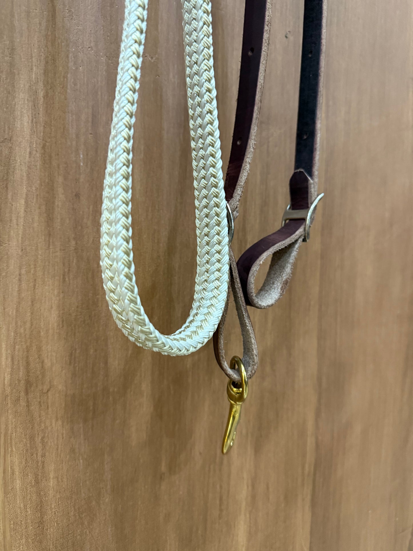 Nylon roping reins