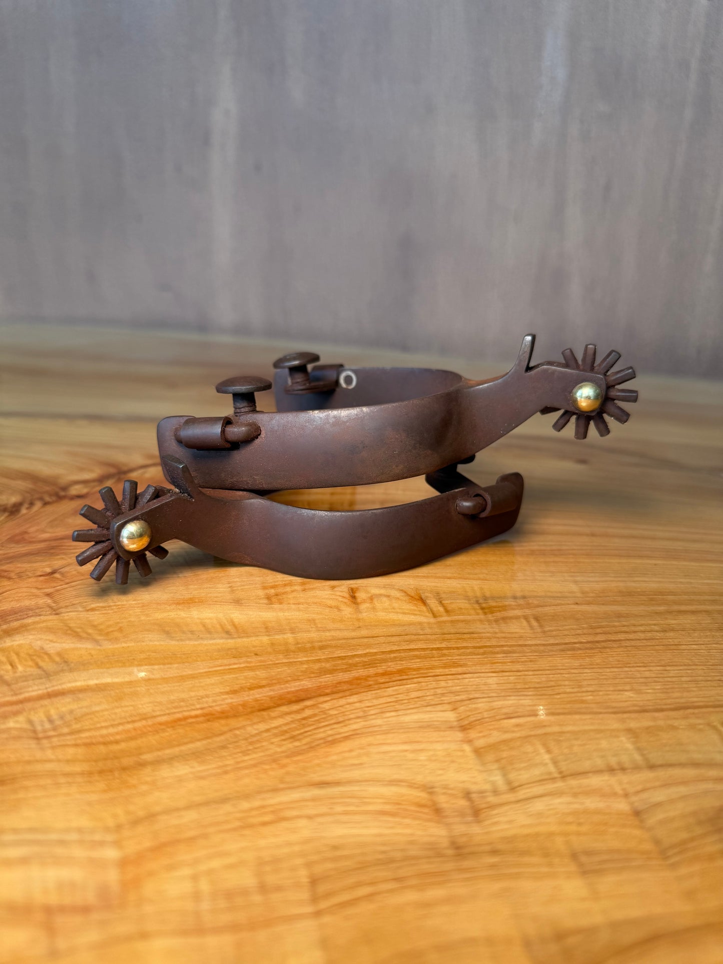 Old west antique men’s spurs