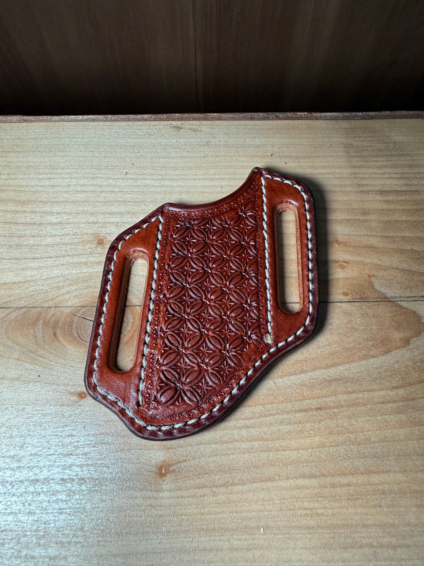 Basket Weave Pocket Knife Sheath