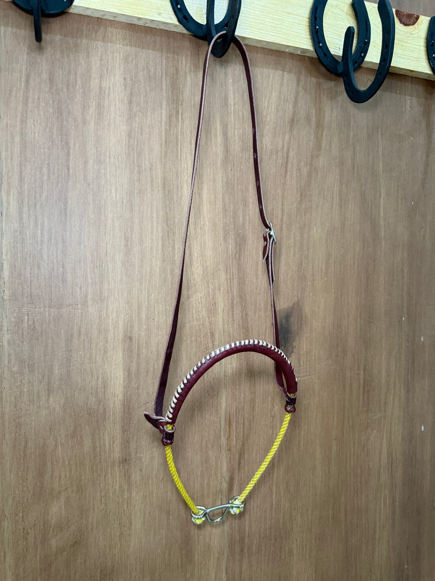 Colored rope noseband