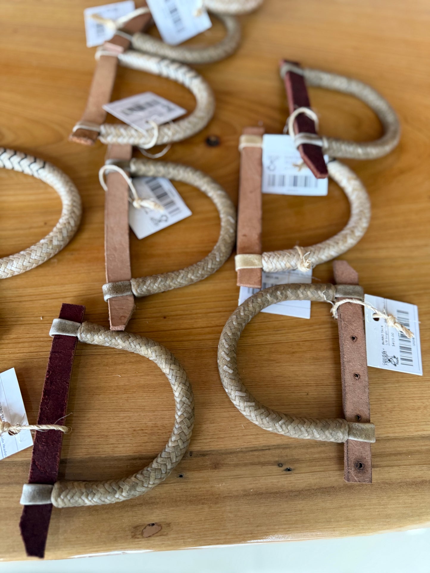 Braided Rawhide One Ear Loop