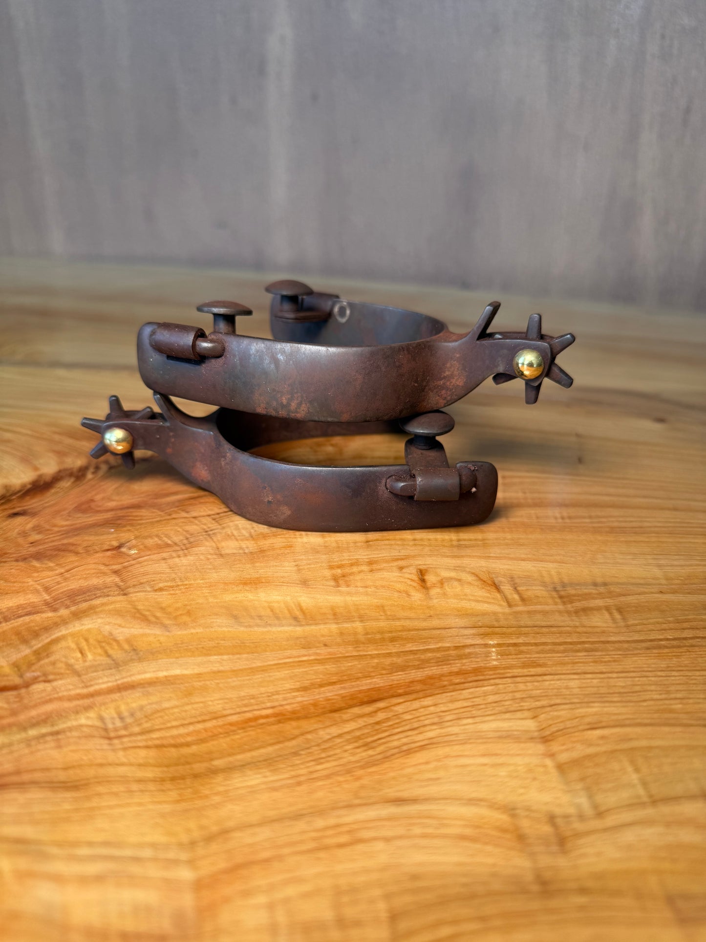 Old west antique men’s spurs
