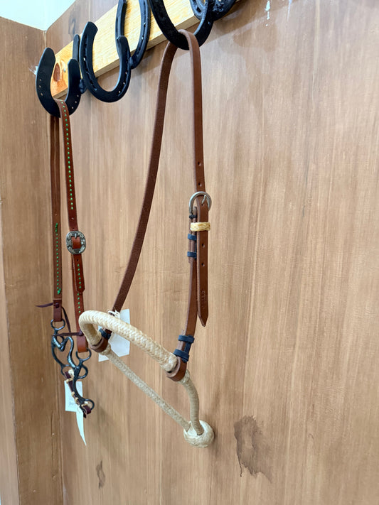 1/2” Natural Rawhide Braided Bosal