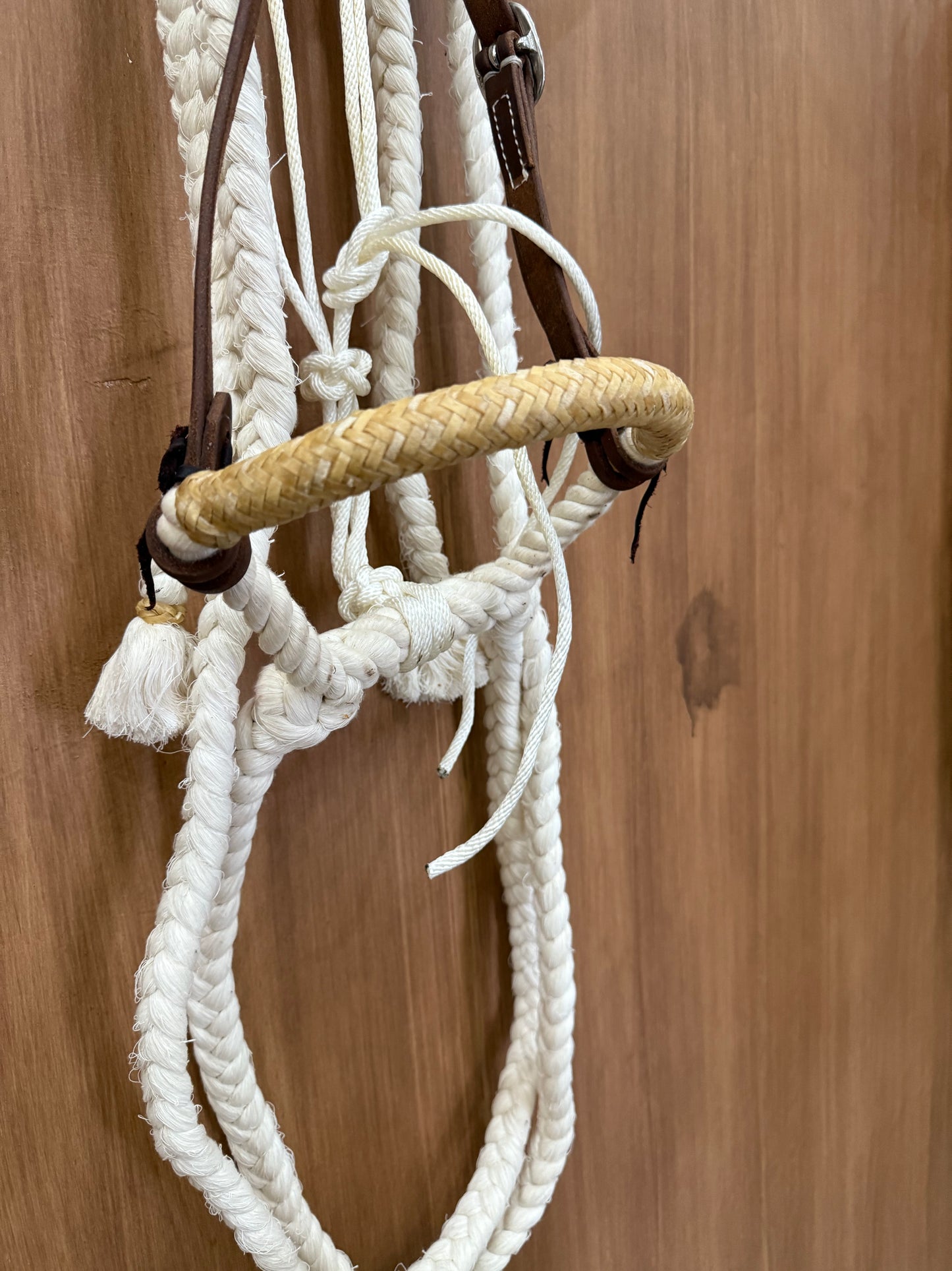 Cotton Hackamore with reins
