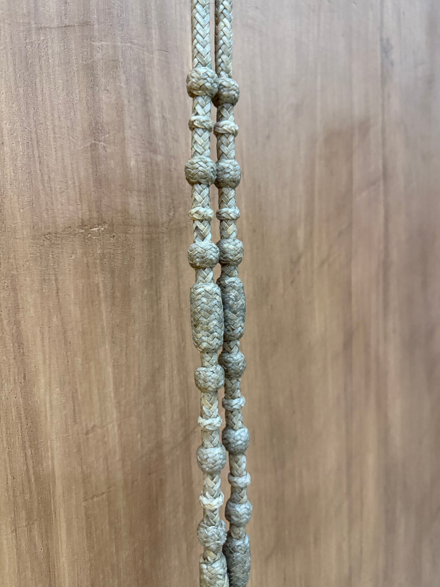 Rawhide braided reins 24 plaits