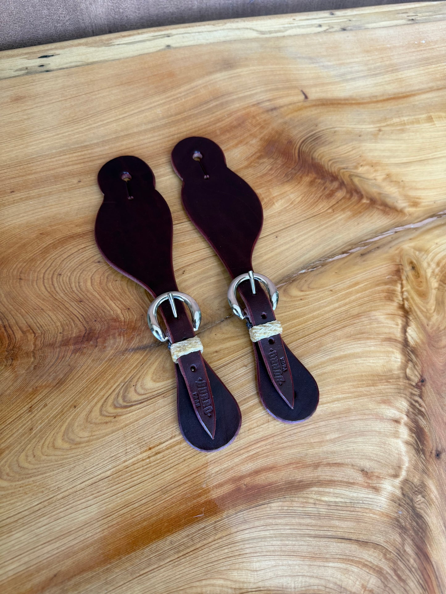 Latigo Western Spur Straps