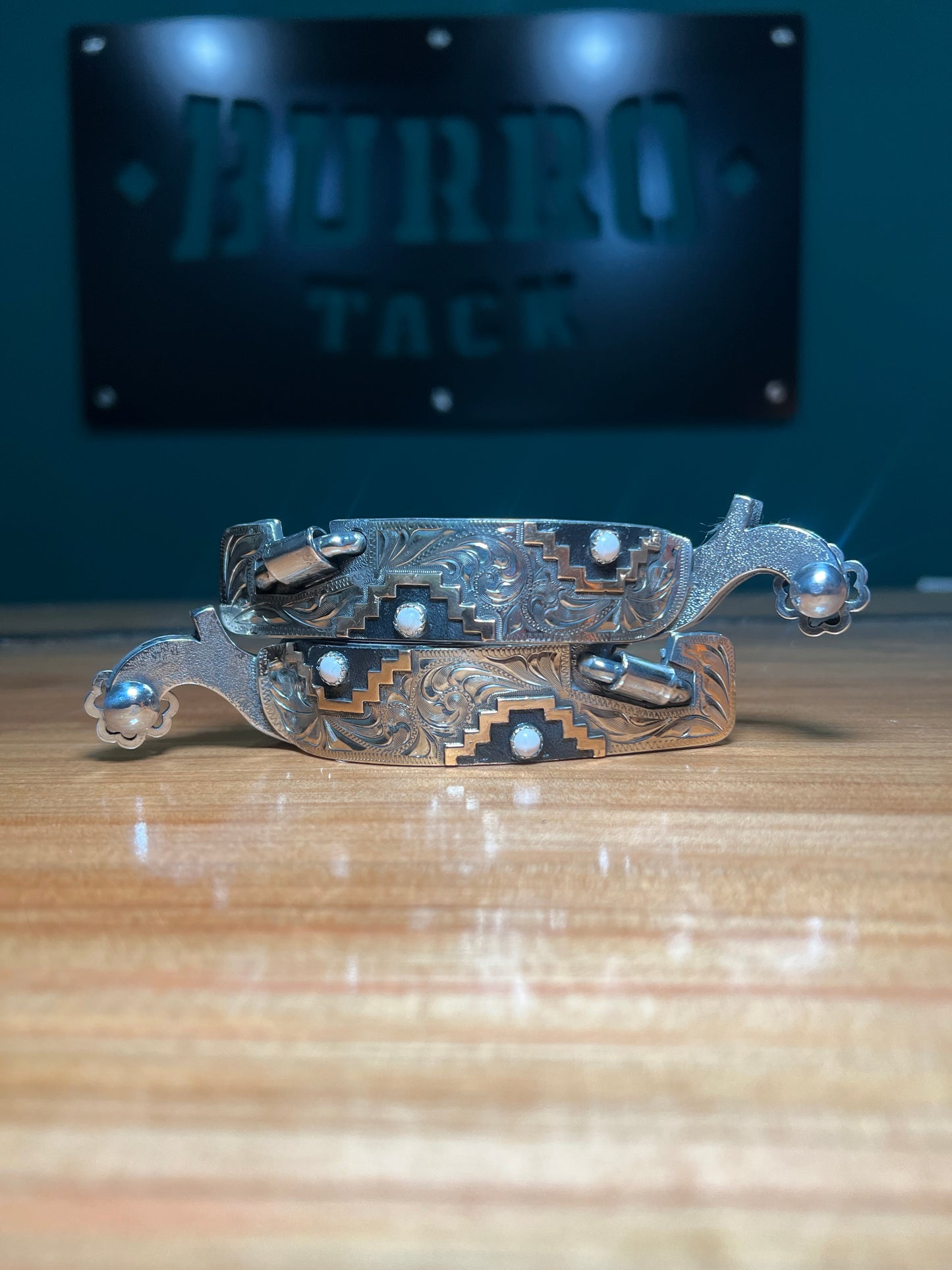 Burrotack cowboy men’s spurs 003