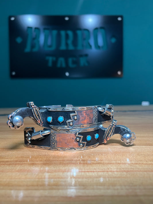 Burrotack cowboy men’s spurs