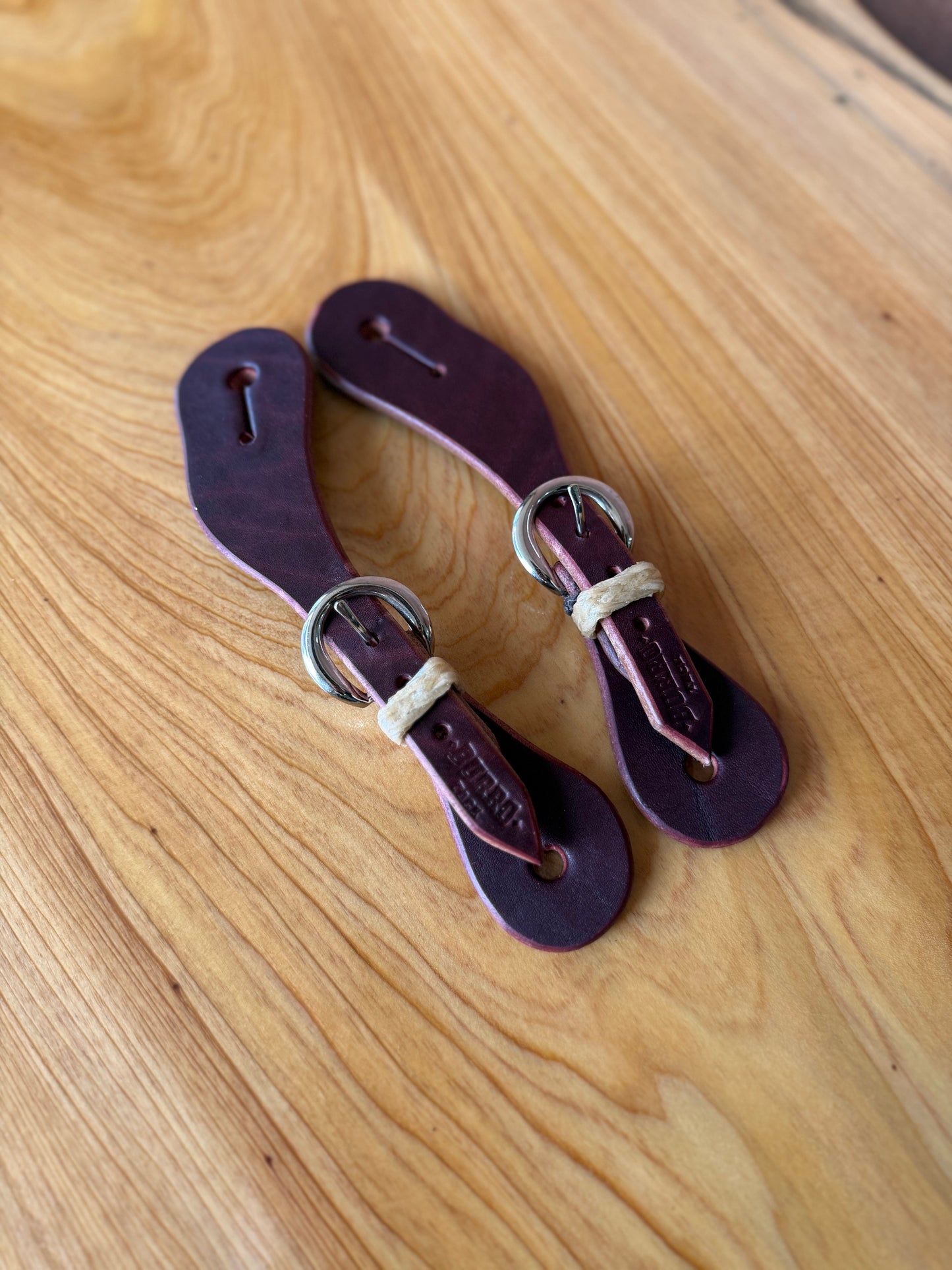 Baby Latigo spur straps