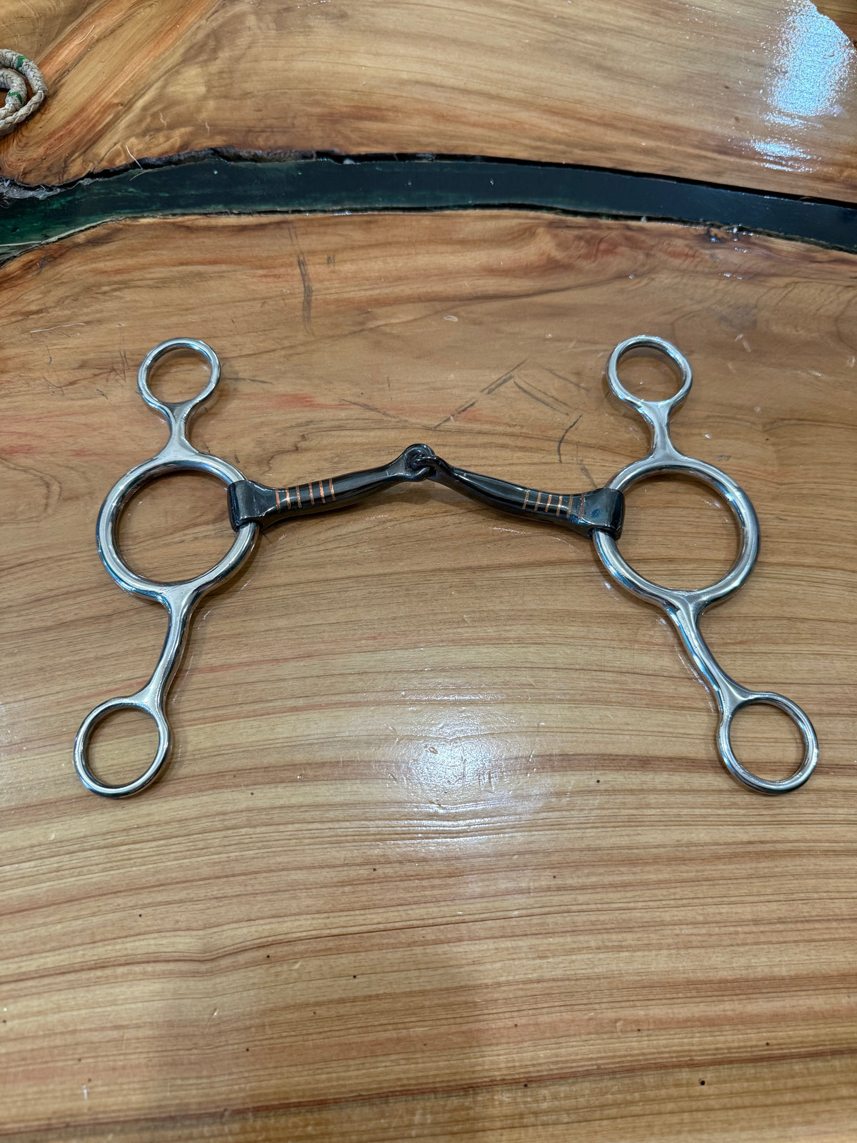 Ring Shank Snaffle Bit