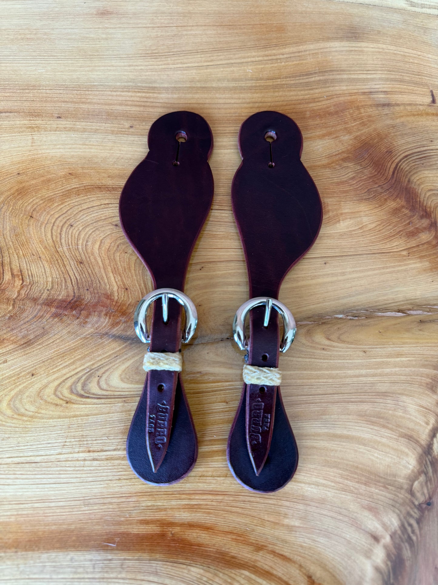 Latigo Western Spur Straps