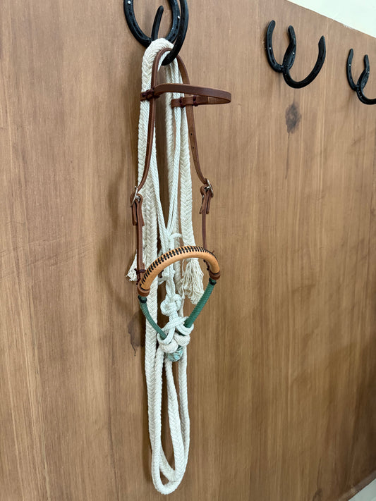 Double rope Hackamore