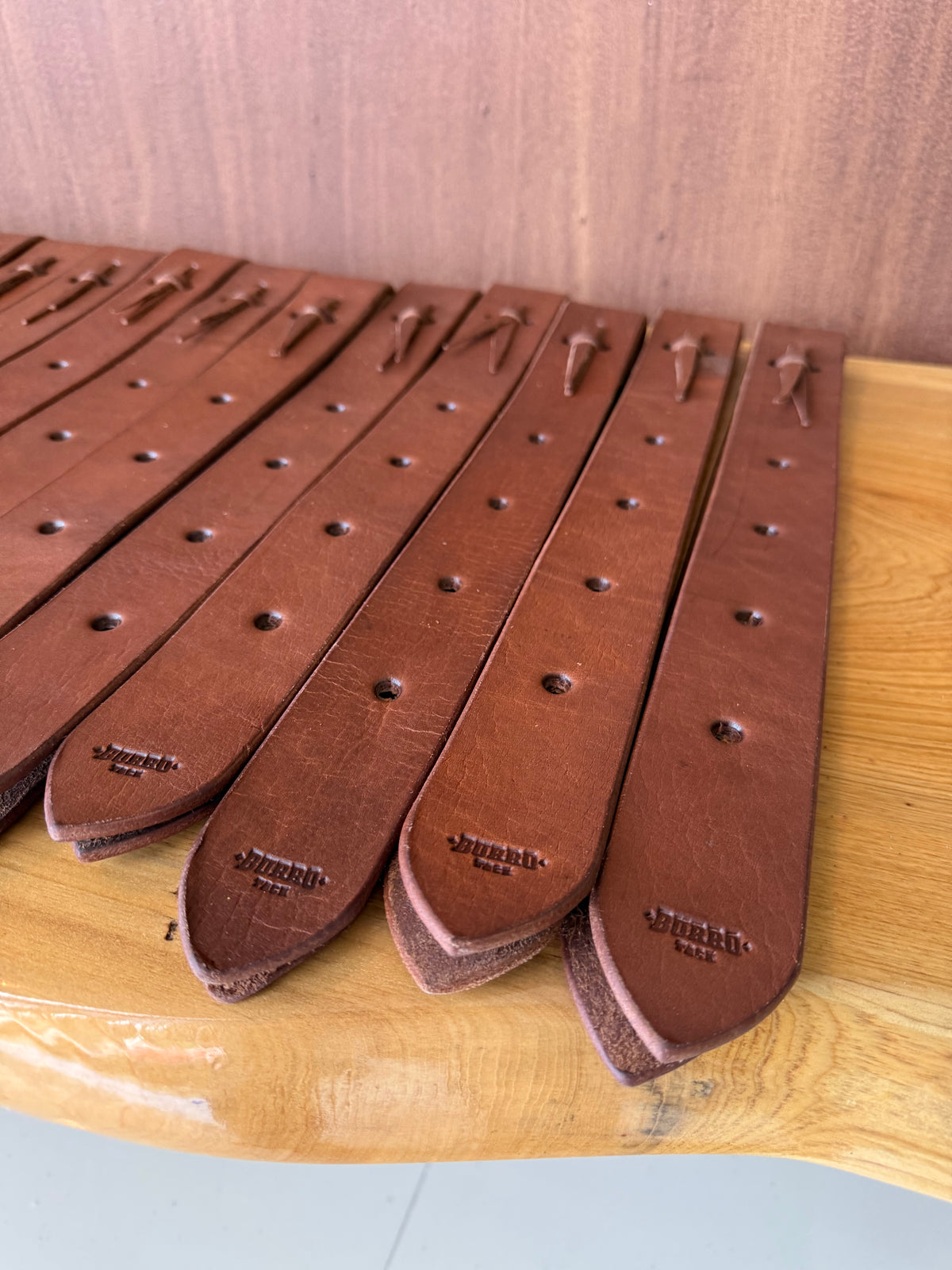 Leather Off Billet – Handmade
