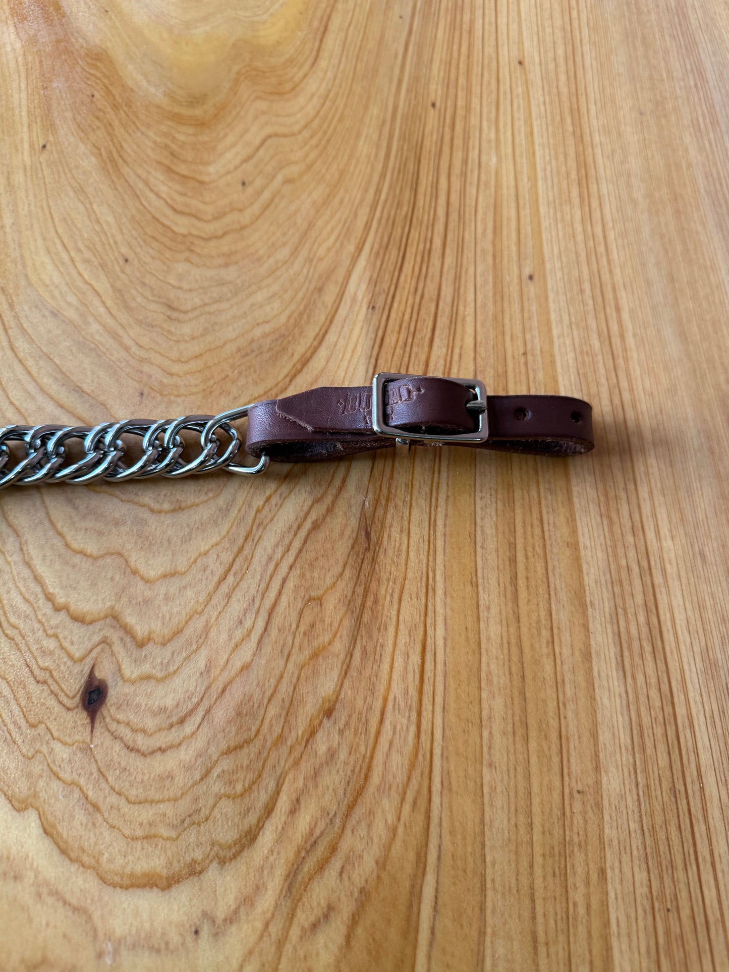 Single Chain Curb Strap