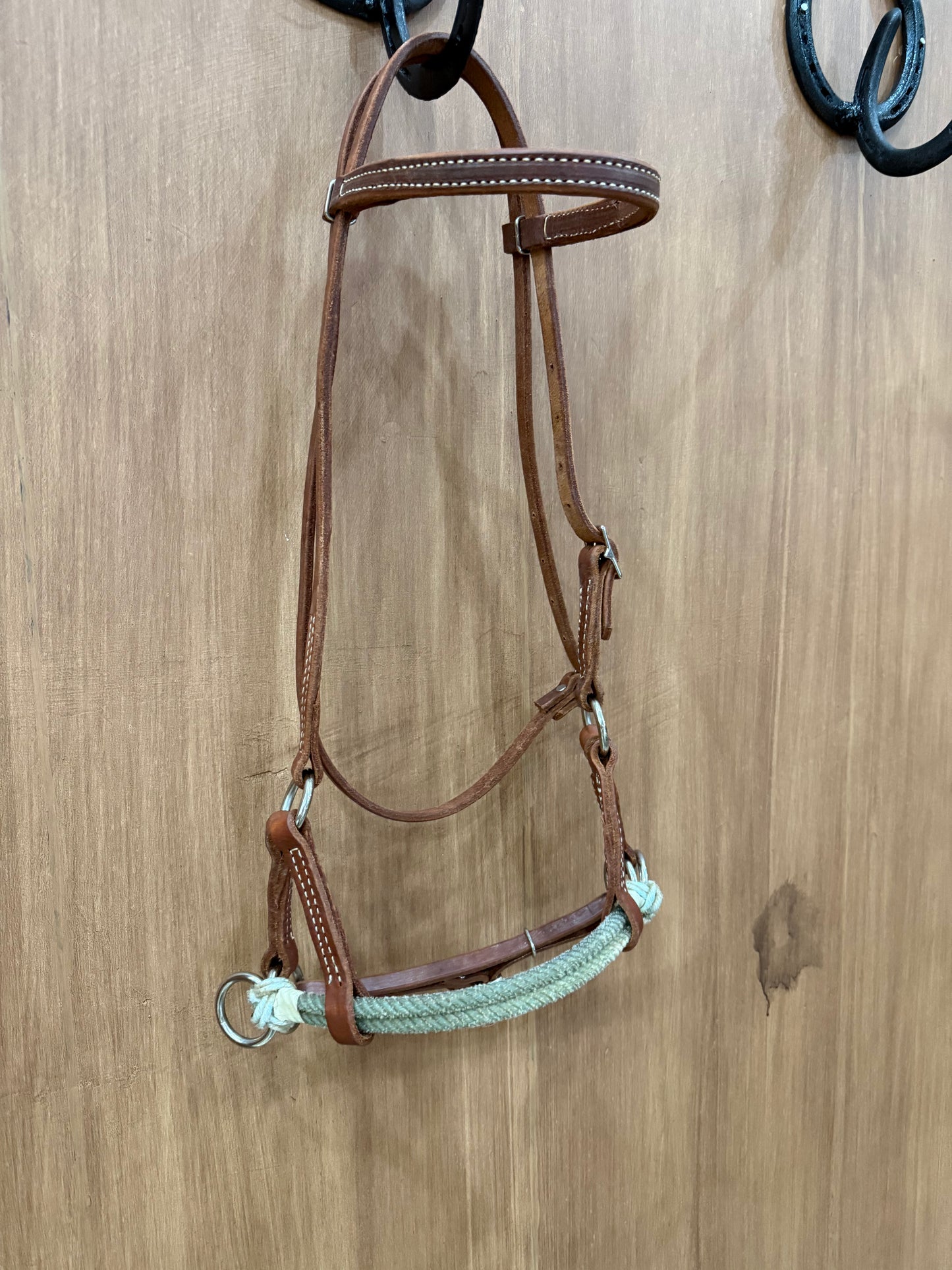 Side pull no bits single and double rope