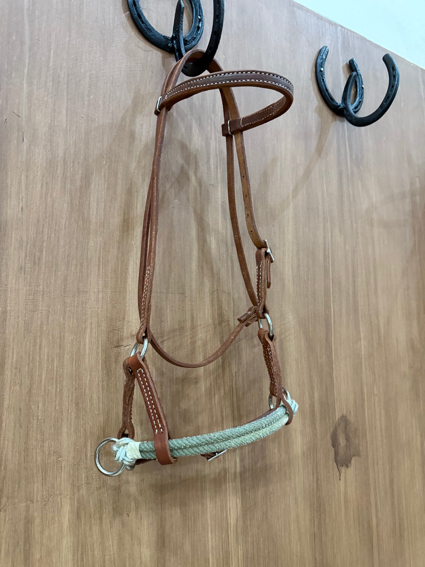 Side pull no bits single and double rope