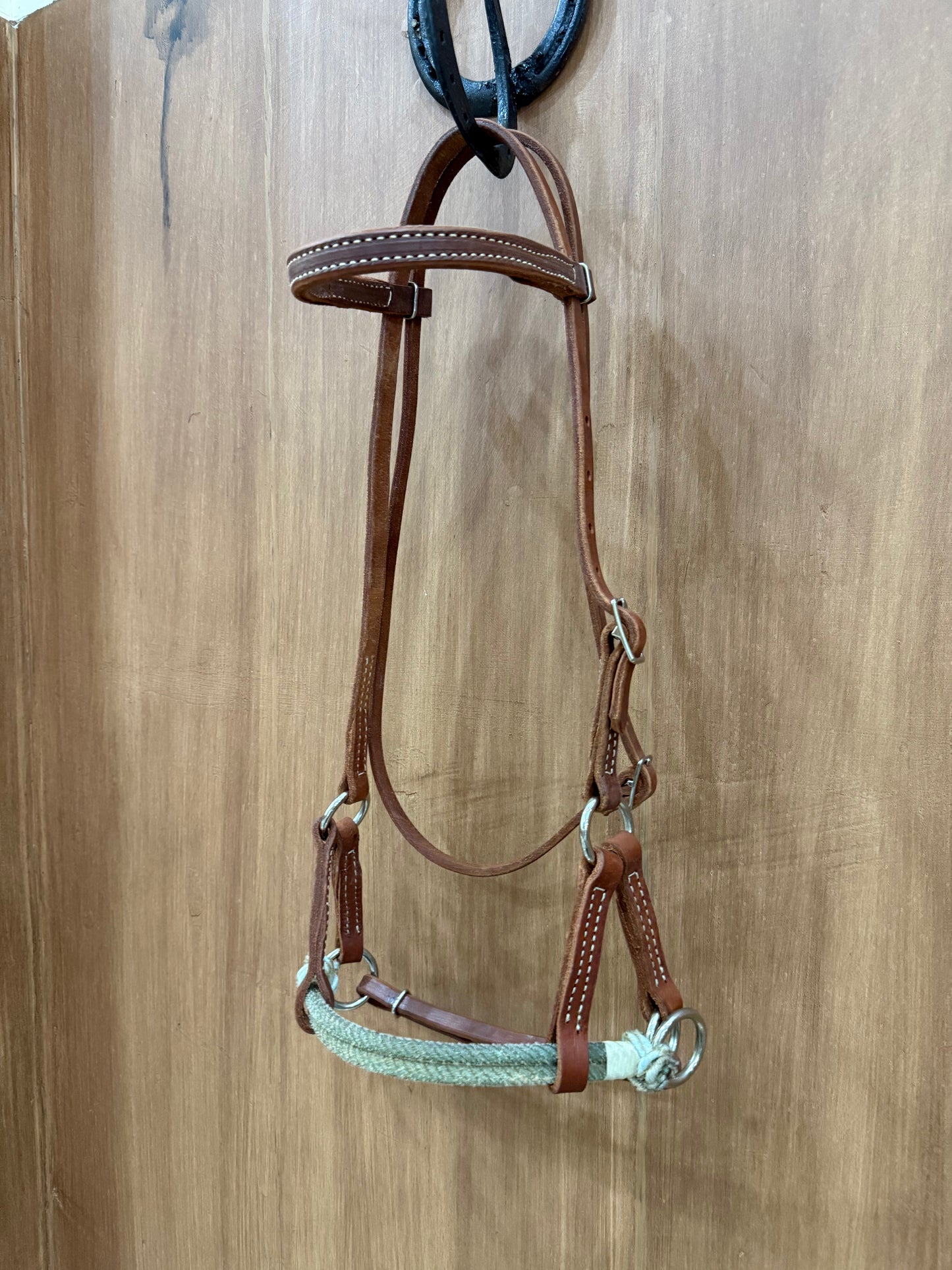 Side pull no bits single and double rope