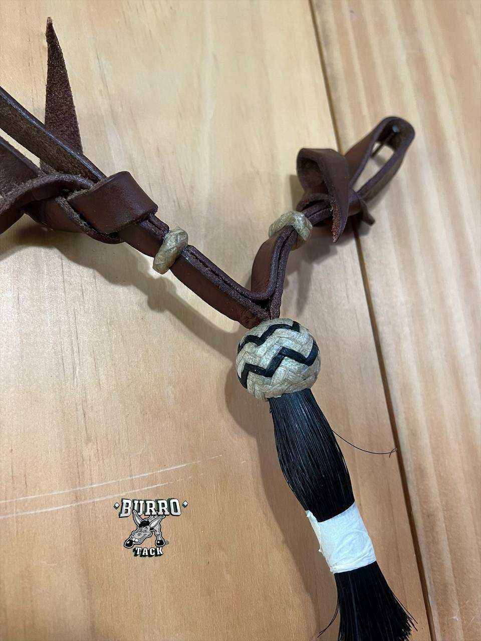 Handmade Curb Strap Horse Hair