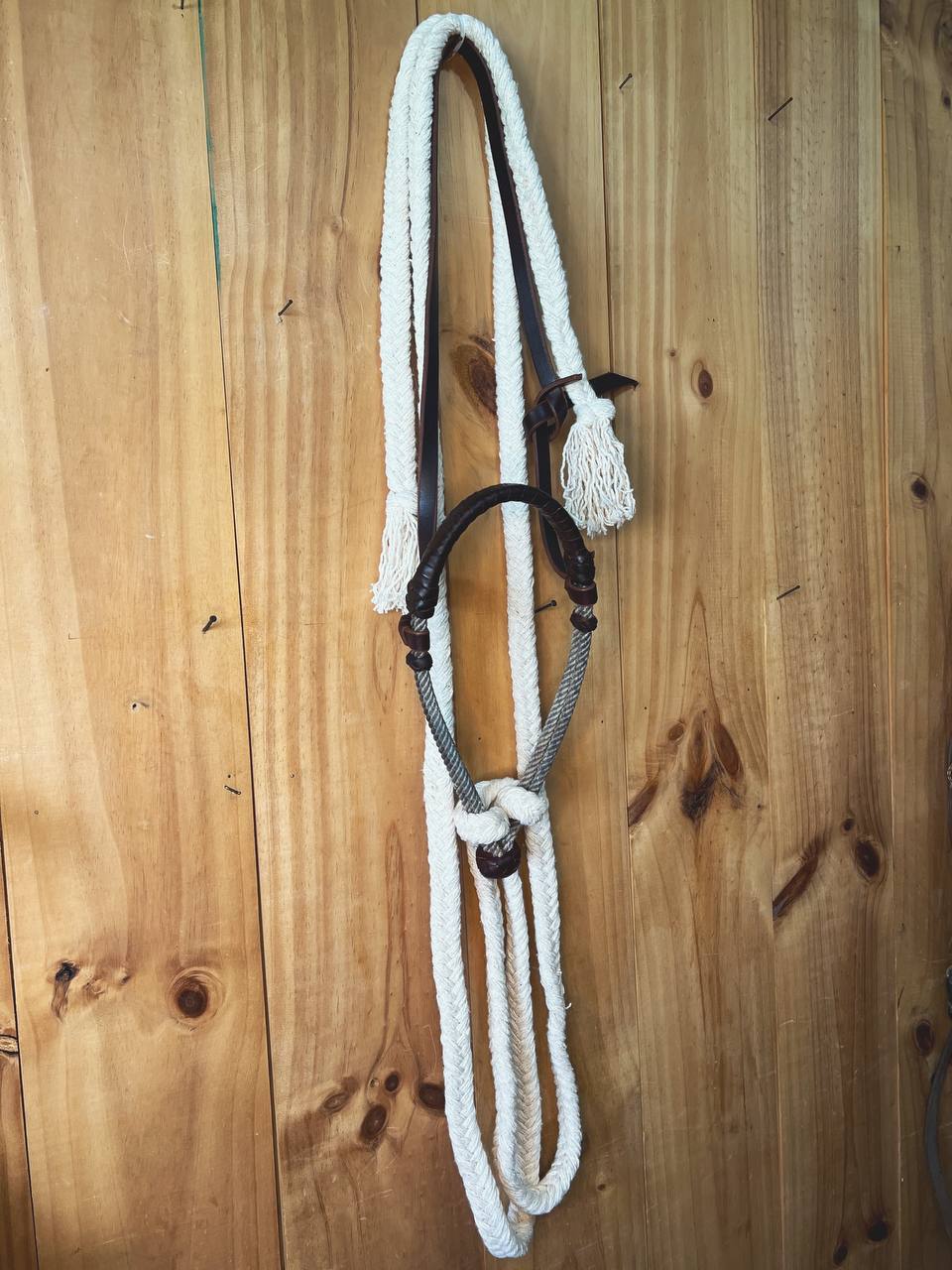 Hackamore double rope