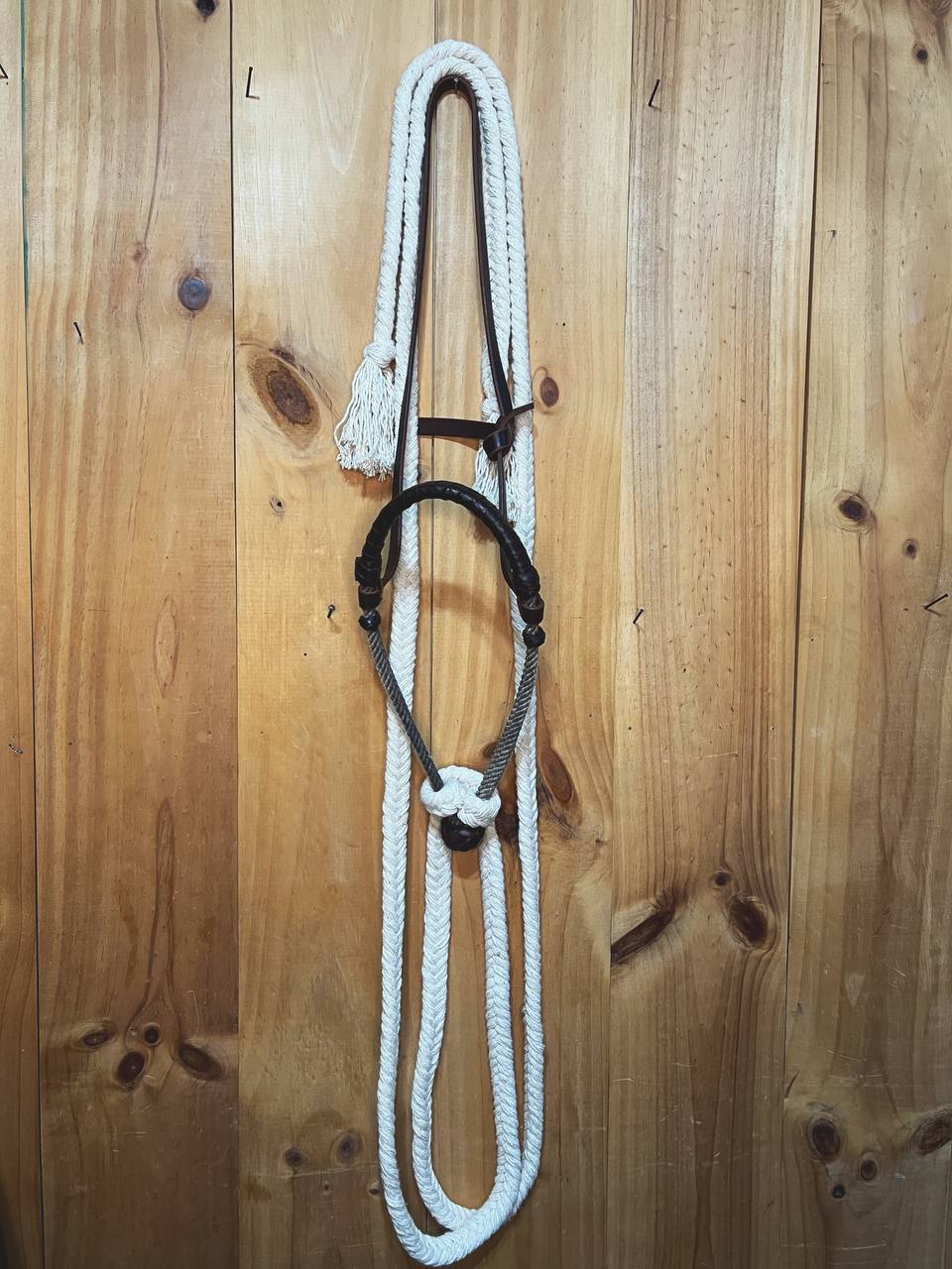 Hackamore double rope