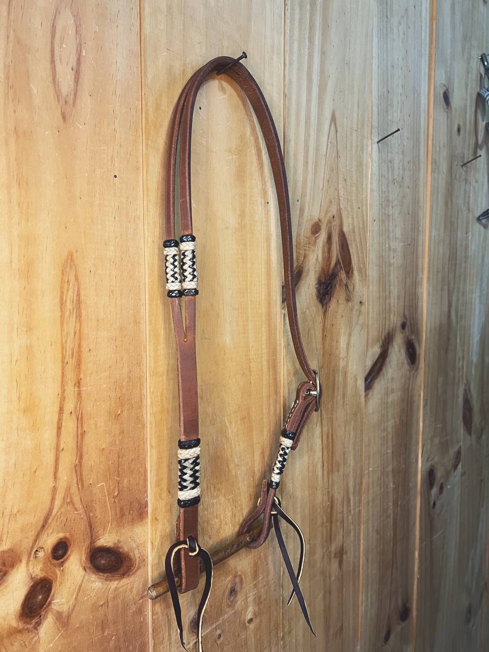 Rawhide Slot Ear Headstall