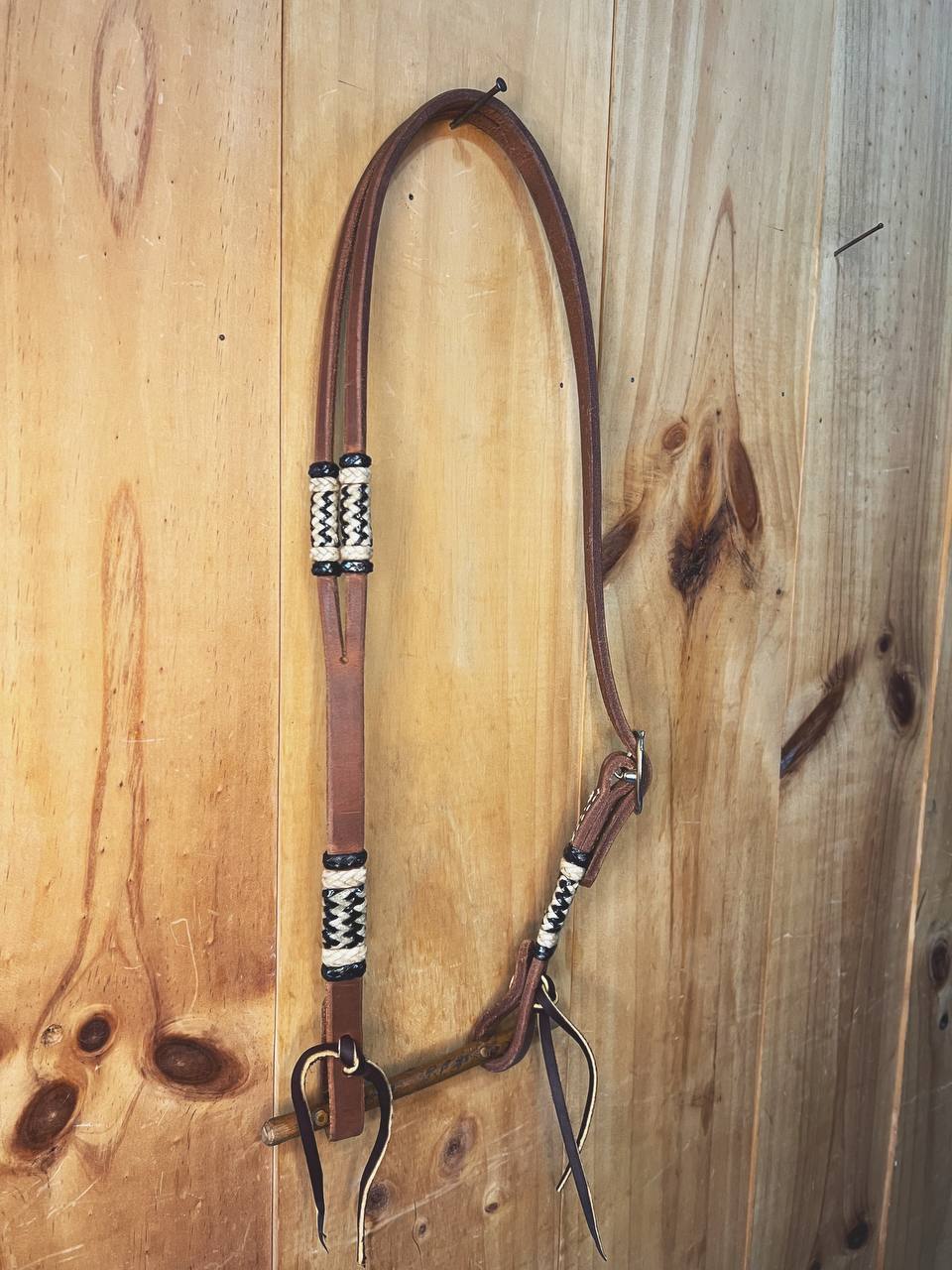 Rawhide Slot Ear Headstall