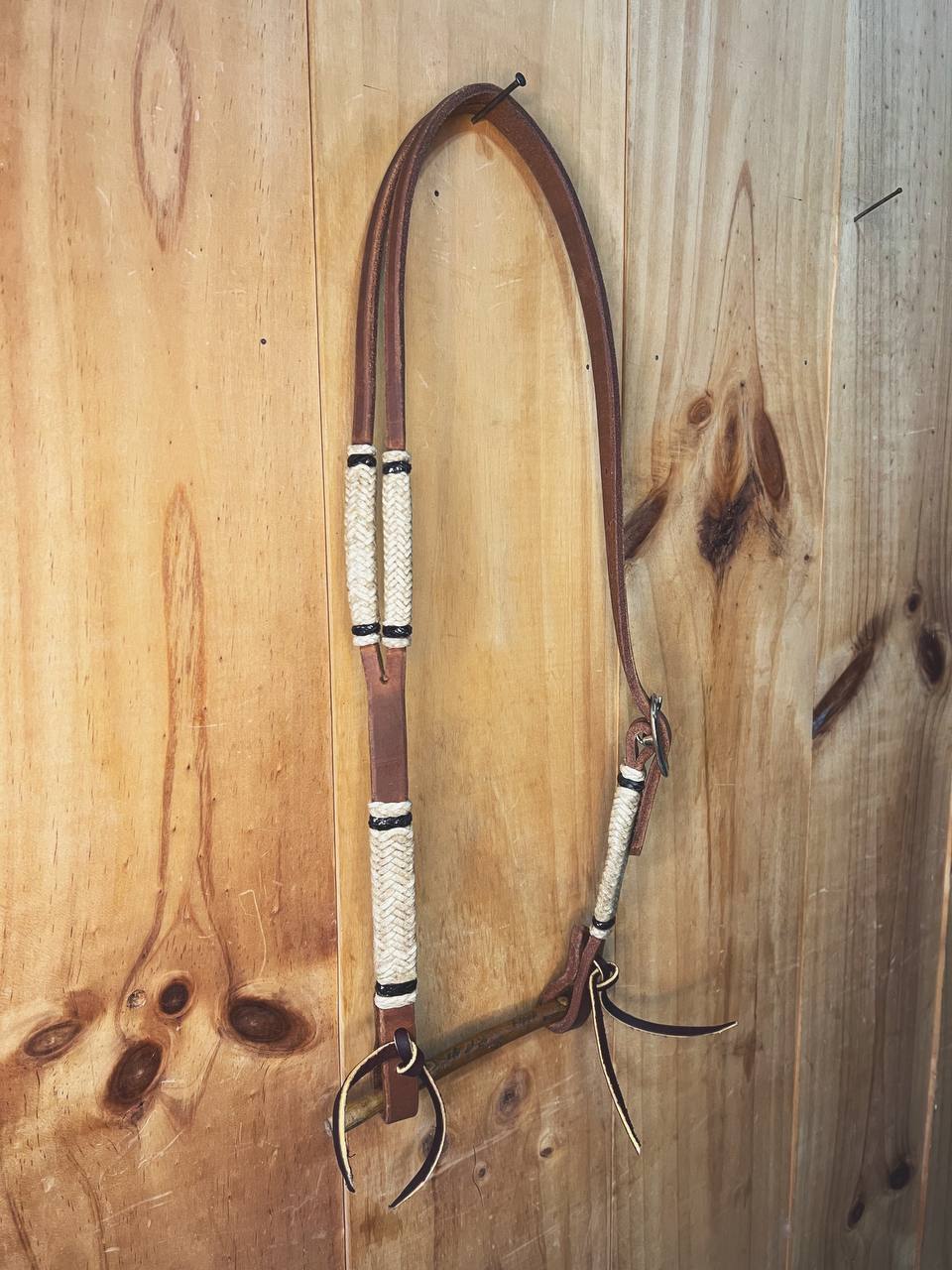 Rawhide Slot Ear Headstall