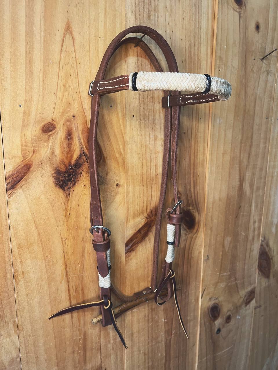 Rawhide Browband Headstall