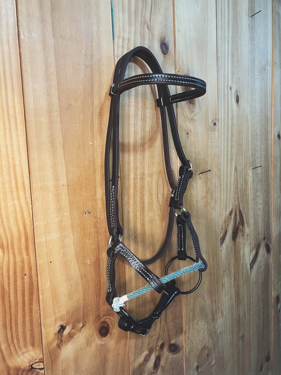 Side pull snaffle bit